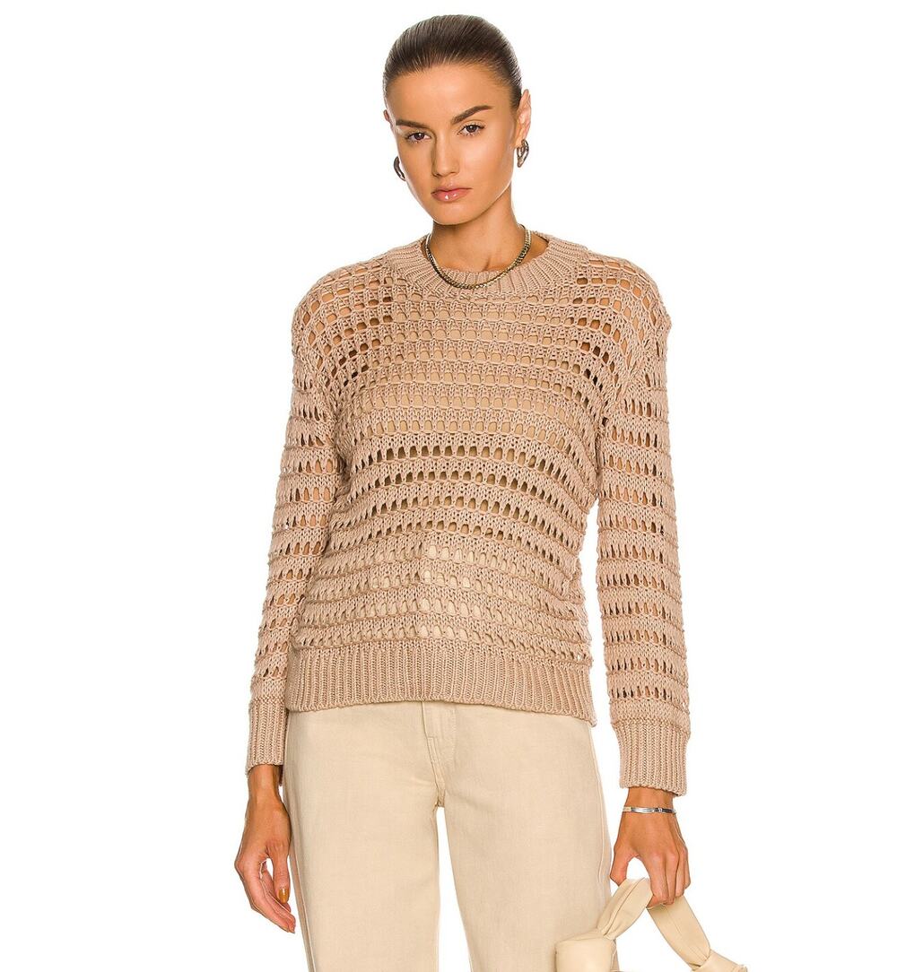 Sablyn Mariella Sweater Size Large Tan Sand